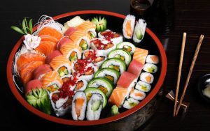 sushi biểu tượng của nước nhật